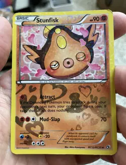 The Pokemon Company Stunfisk Legendary Treasures RC12/RC25 Eng 90HP Holo - Image 1
