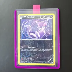 Purrloin RC13/RC25 Holo Legendary Treasures: Radiant Collection Pokemon Holo LP - Image 4