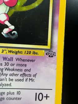 Mr. Mime Holo 6/64 1999 Pokemon Jungle WOTC Vintage Rare - MP - Image 4