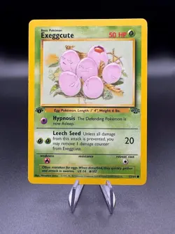 Pokemon TCG Exeggute 52/64 - 1st Edition Jungle Non Holo WOTC 1999 LP - Image 1