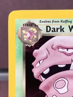 Pokemon TCG 1st Edition Dark Weezing 14/82 Team Rocket Holo Rare VTG WOTC NM - Image 2