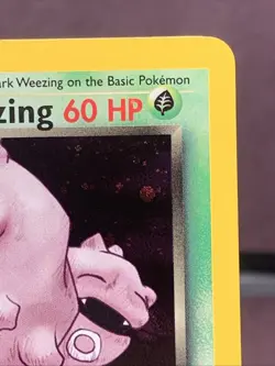 Pokemon TCG 1st Edition Dark Weezing 14/82 Team Rocket Holo Rare VTG WOTC NM - Image 3