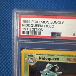 1999 Pokemon Jungle Nidoqueen Holo #7 1st Edition PSA 5 EX WOTC - Image 3