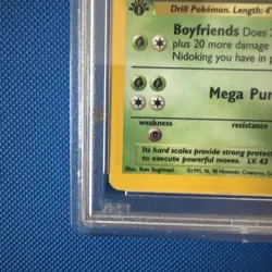 1999 Pokemon Jungle Nidoqueen Holo #7 1st Edition PSA 5 EX WOTC - Image 4