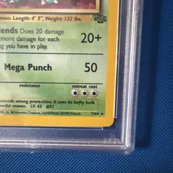 1999 Pokemon Jungle Nidoqueen Holo #7 1st Edition PSA 5 EX WOTC - Image 5