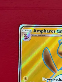 Pokemon TCG SM-Team Up - Ampharos GX Full Art 163/181 Ultra Rare Holo 240HP (NM) - Image 3