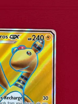 Pokemon TCG SM-Team Up - Ampharos GX Full Art 163/181 Ultra Rare Holo 240HP (NM) - Image 4