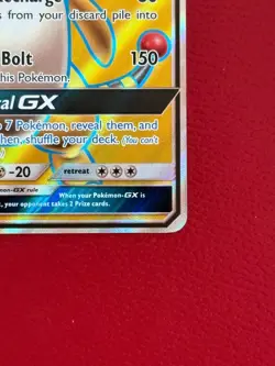 Pokemon TCG SM-Team Up - Ampharos GX Full Art 163/181 Ultra Rare Holo 240HP (NM) - Image 5