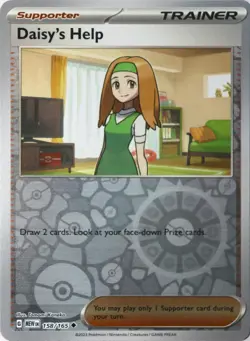 Pokemon - 158/165 Daisy's Help - Scarlet & Violet 151 - Reverse Holo - NM - Image 1
