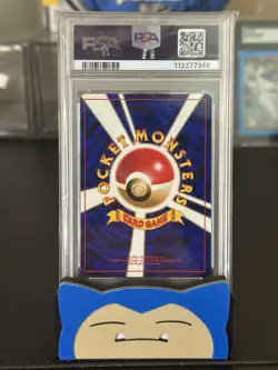1999 Pokemon Japanese Snorlax Holo #143 CD Promo PSA 9 - Image 2