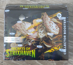 Magic: The Gathering Secrets of Strixhaven Collector Booster Box IN HAND - Image 1