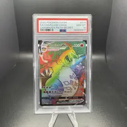 Pokemon 2020 Charizard VMAX 74/73 Champions Path Secret Rare Holo PSA 10 - Image 1