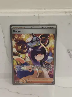 Pokemon TCG Gwynn 119/084 Pitch Black Spec Illust Rare SIR Full Art Holo 2026 EN - Image 1