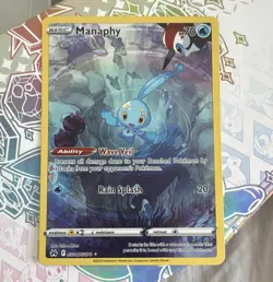 The Pokemon Company Manaphy GG06/GG70 Crown Zenith Ultra Rare Full Art Holo EN - Image 1
