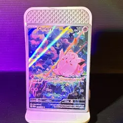 The Pokemon Company Clefairy 094/091 Paldean Fates Shiny Rare Holo EN - Image 1