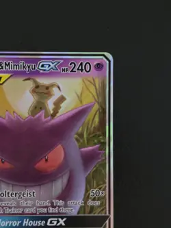 Gengar & Mimikyu GX #53/181 Holo GX Rare Team Up Pokemon LP/MP *READ DES* - Image 3