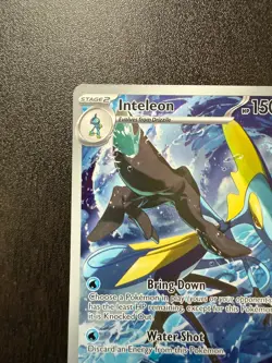 Pokemon TCG Mega Evolutions: Inteleon 142/132 Illustration Rare IR - Image 2
