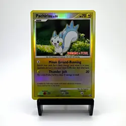 Pokemon TCG Pachirisu Diamond & Pearl 35/130 Holo Rare Basic 70 HP EN 2007 - Image 1