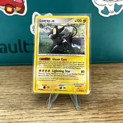 Pokemon TCG Luxray 7/130 Diamond and Pearl Holo Rare English 2007 HP120 - Image 1