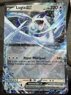 Pokemon TCG SV Prismatic Evolutions Lugia EX Card 082/131 English NM - Image 1