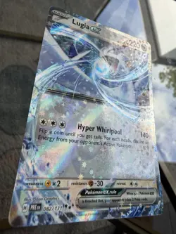 Pokemon TCG SV Prismatic Evolutions Lugia EX Card 082/131 English NM - Image 2