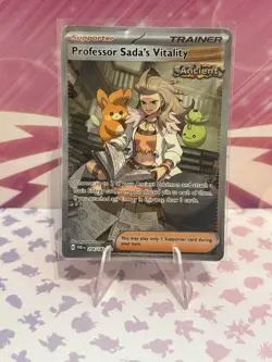 Pokemon TCG Professor Sada's Vitality SIR 256/182 - Paradox Rift Near Mint - Image 1