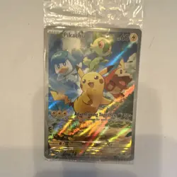 Pokemon TCG Pikachu Sv: Scarlet & Violet Promo 027 Holo Promo ENG 60HP - Image 1