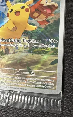 Pokemon TCG - Paldea Evolved ETB - Pikachu 027 - Black Star Promo - NM - SEALED - Image 4