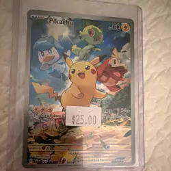 Pokemon Pikachu 027 Pokemon Promos Promo Holo Full Art English Basic 60 HP - Image 1