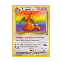 Pokemon Pokemon Fossil Dragonite (19) (R) #19 NM - Image 1