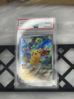 The Pokemon Company Pikachu 027 SV Promo Cards Promo Holo EN PSA 10 60HP - Image 1