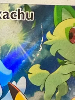 Pokemon Pikachu 027 Adventuring Together Promo Holo Full Art Sv Scarlet Violet - Image 3