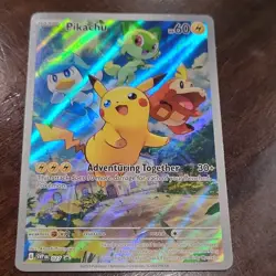 Pikachu 027 SV: Scarlet & Violet Promo Cards Holo Promo English Pokemon TCG - Image 1