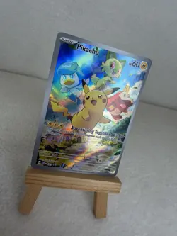 Pokemon TCG Pikachu 027 SV Scarlet & Violet Promo Holo Paldea Evolved NM/Mint - Image 2
