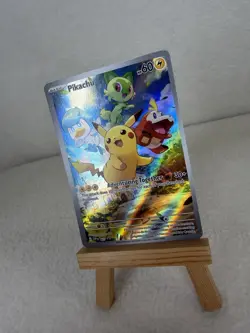 Pokemon TCG Pikachu 027 SV Scarlet & Violet Promo Holo Paldea Evolved NM/Mint - Image 3