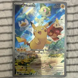 The Pokemon Company Pokemon TCG Pikachu 027 SVP Promo Holo English 60 HP - Image 1