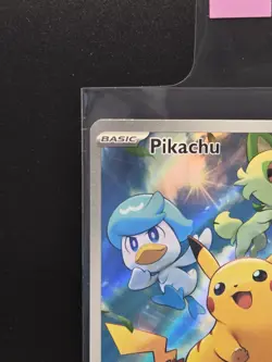 Pokemon TCG Pikachu SVP EN 027 Scarlet & Violet Promo Holo English Basic HP 60 - Image 2