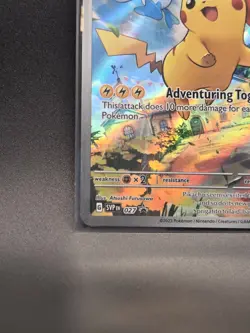 Pokemon TCG Pikachu SVP EN 027 Scarlet & Violet Promo Holo English Basic HP 60 - Image 3