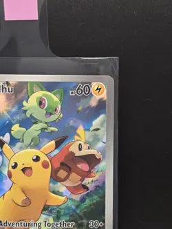 Pokemon TCG Pikachu SVP EN 027 Scarlet & Violet Promo Holo English Basic HP 60 - Image 5