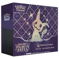 Pokemon TCG Paldean Fates ETB Pokemon Center - Image 1