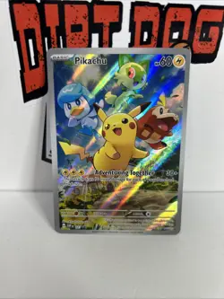 Pokemon TCG Pikachu SV Promo sealed Holo 027 English Adventuring Together 60 HP - Image 1