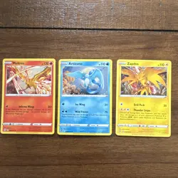Pokemon Moltres / Articuno/ Zapdos Holo Rares Various Sets Near Mint - Image 1