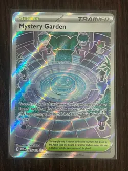 Mystery Garden 172/132 Ultra Rare Mega Evolution Pokemon NM - Image 1