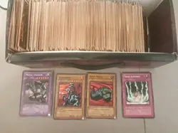 Yugioh 430+ Bulk Card Lot Yu-Gi-Oh LOB MRD MRL PAV Vintage MIXED Commons & Rares - Image 3