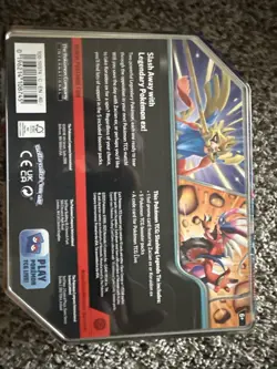 Zacian ex Slashing Legends Scarlet & Violet Pokemon TCG Tin - Image 4