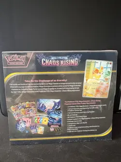 Pokemon Mega Evolution Chaos Rising Pokemon Center Elite Trainer Box Sealed - Image 3