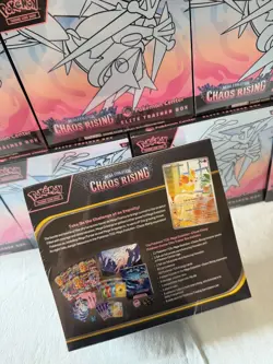 Pokemon Center Mega Evolution Chaos Rising Elite Trainer Box ETB Sealed - Image 2