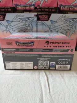 Pokemon Center Mega Evolution Chaos Rising Elite Trainer Box ETB Sealed - Image 3