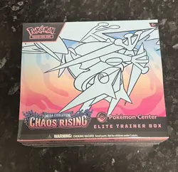 Pokemon Center Mega Evolution: Chaos Rising Elite Trainer Box - Image 1