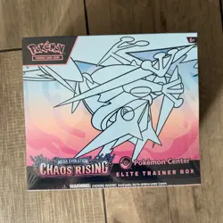 Pokemon Center Mega Evolution: Chaos Rising Elite Trainer Box Rayquaza - Image 1